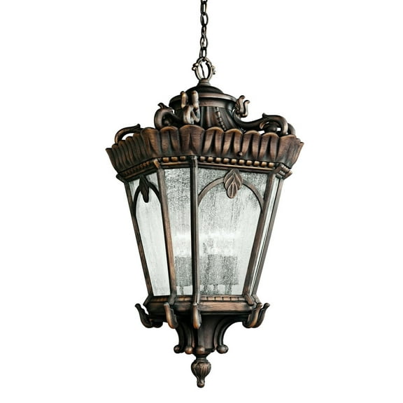 Kichler 9564LD Tournai 4 Light 17" Outdoor Hanging Pendant in Londonderry