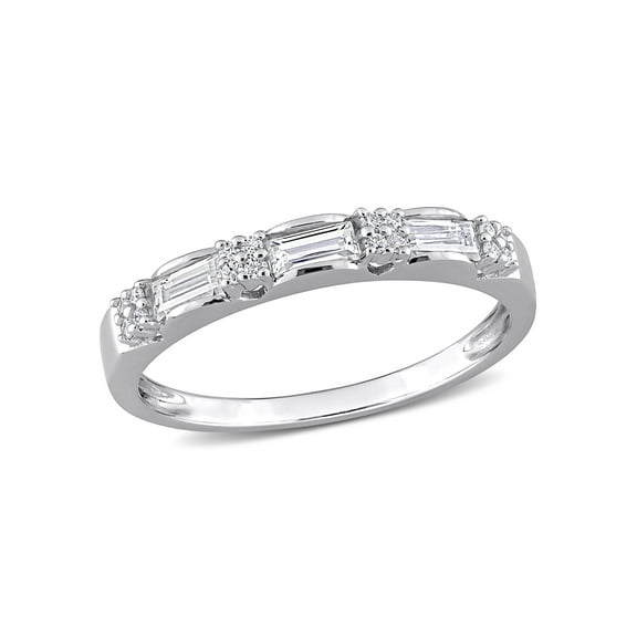 Everly Women's Created Moissanite Sterling Silver Ring