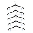 thumbnail image 4 of FELTECHELECTR 5Set Hanger With Clips for Pants Clothes Organization 42x9.3x0.4in, 4 of 6