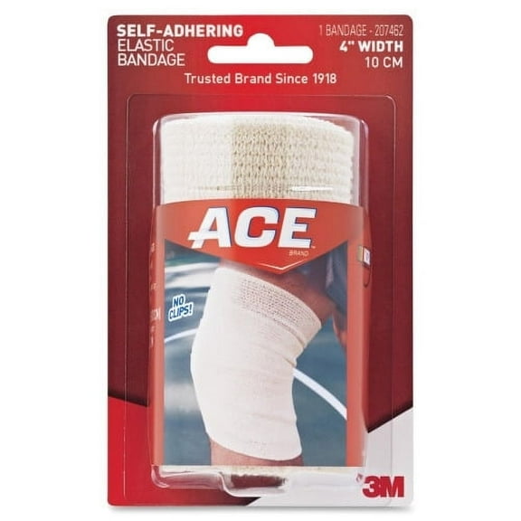 Ace Self-adhering Elastic Bandage 4" - 1Each - Tan
