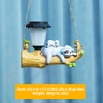 thumbnail image 3 of Solar Garden Light with Sloth Light Solar Powered Solar Garden Decoration 300mAh Solar Hanging Lamp with Hanging Rope for Outdoor Garden Courtyard Balcony, 3 of 9
