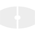 thumbnail image 4 of 22"W x 14 5/8"H x 3"ID x 11 3/4"C x 1"P Kailey Architectural Grade PVC Contemporary Ceiling Medallion, Two Piece, 4 of 11