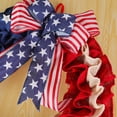 thumbnail image 4 of Miwamany 4th of July Wreath for Front Door, Patriotic Wreath, Memorial Day Independence Day Wreath Summer Holiday Decor, Hanging Ornament, 4 of 9