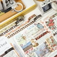 thumbnail image 6 of YUBX Flowers Washi Tape Pack 60 Rolls Winter Snow Decorative Tapes, 6 of 10