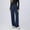 #Navy, variant on DPTALR Women's UPF 50 High Waisted Stretch Fabric Elastic Waist Trousers,White,Size M
