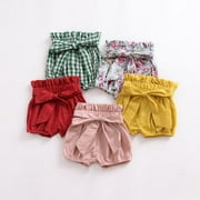 Summer Newborn Baby Boy Girl Kid Harem Pants Shorts Bottoms PP Bloomer Panties