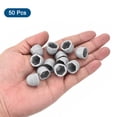 thumbnail image 4 of Uxcell 50pack Hex Nut Cover, M8 Grey Plastic Dome Nut Protection Cap Hex Bolt Nut Covers for Hexagon Screws, Bolts, 4 of 6