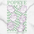 thumbnail image 2 of Popeye Stay True to Yourself Cartoon Romper Boys or Girls Infant Baby Brisco Brands NB, 2 of 6