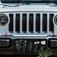 thumbnail image 5 of Black and white Wildflowers Front License Plate, Metal License Plate, Funny Standard Plates Personalized Novelty Decorative For Men/Women/Boys/Girls Car 6×12 Inch, 5 of 6