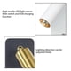 thumbnail image 5 of Moyic Adorno de luz de pared giratorio ajustable para Hotel, lámpara giratoria para sala de estar y dormitorio de 3000K con puerto USB, accesorio de Iluminación y accesorios Blanco Moyic HA066252-01B, 5 of 6