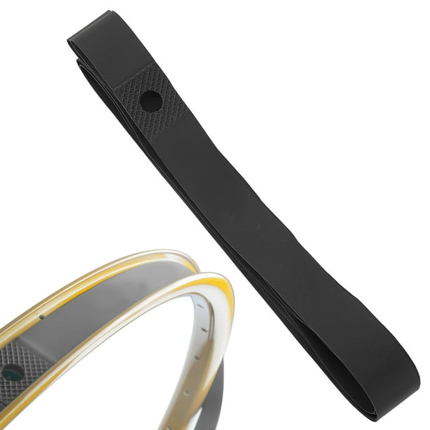 Llanta de neumático de Bicicleta, neumático de Tubo Interior de Bicicleta de PVC, Cinta de llanta de neumático de Revestimiento de Almohadilla de protección de 6 tamaños para de montaña(20 in-Negro)