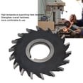 thumbnail image 3 of HSS Involute Gear Milling Cutter Set - 100mm Diameter, 6mm Tooth Width, 32mm Inner Bore, 18 Teeth - High Temp Quenched, Burr-Free Smooth Surface, Reduced Drilling Resistance, Safe Non-Scratch Edges,, 3 of 7