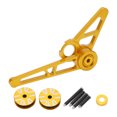 thumbnail image 4 of El tensor de cadena de bicicleta admite 1 a 6 velocidades Tensor de cadena de cambio trasero de aleación de aluminio CNC Oro, 4 of 10