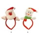thumbnail image 5 of Wosthever Diadema de Navidad Festival Fiesta Navidad Año Nuevo Hogar Murciélago Decoración Cabeza Hebilla Vestir Banda para el cabello Sombreros Niños Kits de decoración para fiestas Papá Noel Wosthever HA069520-01, 5 of 6