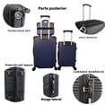 thumbnail image 3 of Set De 3 Maletas Viaje Maleta Grande 20 Kg Y Chica 10 Kg Cabina Avion, 3 of 5