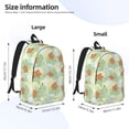 thumbnail image 3 of Yiaed Tropical Flowers Print Backpack, Premium Laptop Backpack, Travel Backpack for Women, Lightweight Backpacks, Comfortable Back Pack-Small, 3 of 5