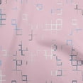 thumbnail image 1 of oneOone Cotton Poplin Light Pink Fabric Geometric Craft Projects Decor Fabric Printed By The Yard 56 Inch Wide, 1 of 6