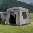 thumbnail image 1 of Tente de Camping SUV Extérieure avec Bâche Imperméable pour 5-8 Personnes, 1 of 5