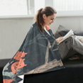 thumbnail image 6 of Ghost Holding Pumpkin Throw Blanket 60" x 90" Soft and Warm Blankets for Couch Sofa and Bed, 6 of 7