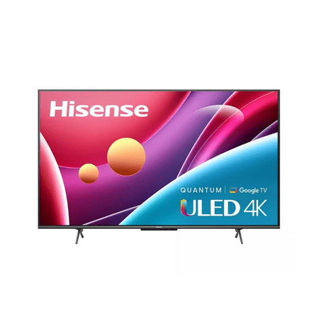 Restored Hisense 50" Class 4K UHD ULED Quantum Dot Google Smart TV U6H Series (50U6H, 2022 Model) [Refurbished]