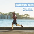 thumbnail image 4 of 4 Pairs Medical Sport Compression Socks - 15-20mmhg Graduated Knee-High Support for Men & Women, Ideal for Soccer, Running, and Nurses, 4 of 7