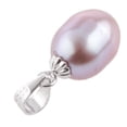 thumbnail image 5 of Lucky Gift Vintage Sterling Oval Natural Madre de Agua Dulce Colgante de Yuyangstore Ovalada colgante de perlas, 5 of 5