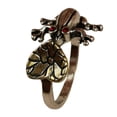 thumbnail image 1 of abierto de plata Vintage con diseño de animal, de de rana ajustable para mujeres, hombres, adolescentes, niñas y , Sunnimix Anillos abiertos, 1 of 5