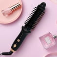 thumbnail image 2 of KMWGRE 1.5 Inch Heated Curling Brush Ceramic Tourmaline Ionic Curling Iron Volumizing Hot Brush Create Root Volume & Loose Curls, Volume Curls Ceramic Tourmaline Ionic Round Brush Volumizer, 2 of 6