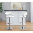 thumbnail image 4 of LumiSource Jie Adjustable Barstool - Set of 2, 4 of 11