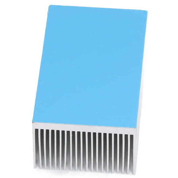 Radiateurs Électroniques en Aluminium, Dissipateur Thermique en Aluminium Grande Praticité Traitement d'Oxydation Anodique Résistance à l'Usure pour Remplacement avec Adhésif