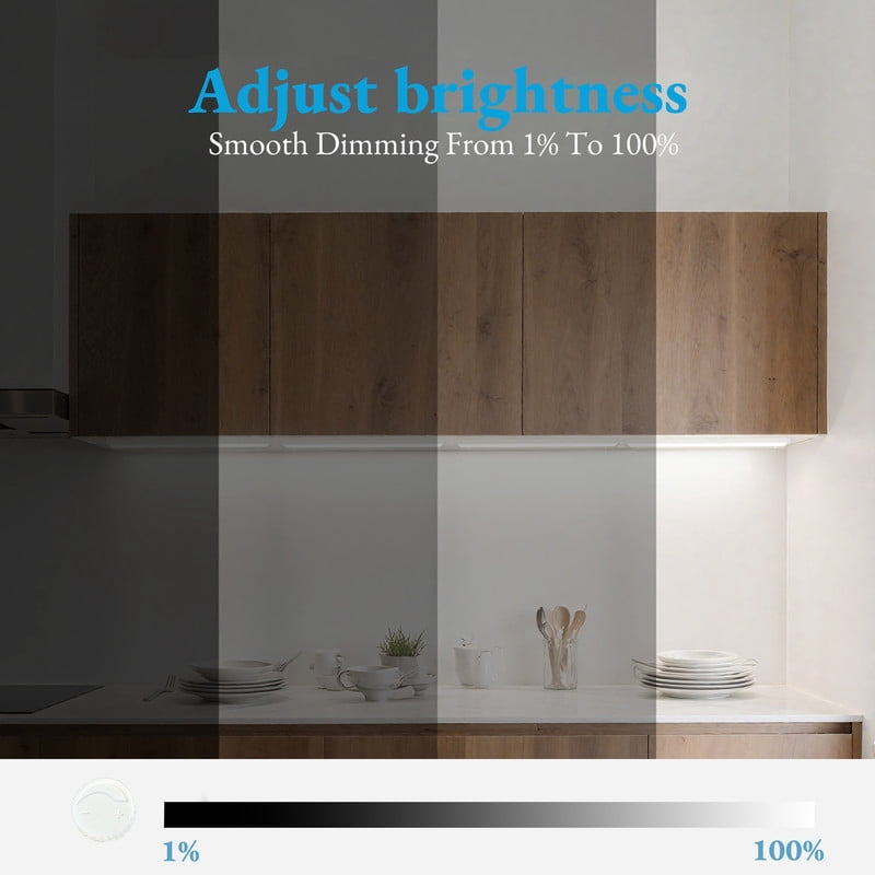 LNC 32" LED Linear Commercial Ceiling Light,5CCT Adjustable,Damp Rated,White