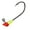 Red, variant on Shad Dart Case of 25pc Jig Heads Fishing Hooks for Shad Crappie Panfish Bass Lures 1/32oz 1/64 oz