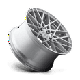 thumbnail image 3 of Rotiform 1PC Aluminum Rim R110 BLQ 18X8.5in Gloss Silver Machined Finish, R110188565+38, 3 of 5