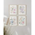 thumbnail image 6 of Haus and Hues Botanical Prints - Set of 4 Flower Poster Flower Pictures Wall Decor, Floral Prints Wall Flower Pictures, Flowers Posters Flower Prints Floral Botanical Prints (16x20, Framed Beige), 6 of 6