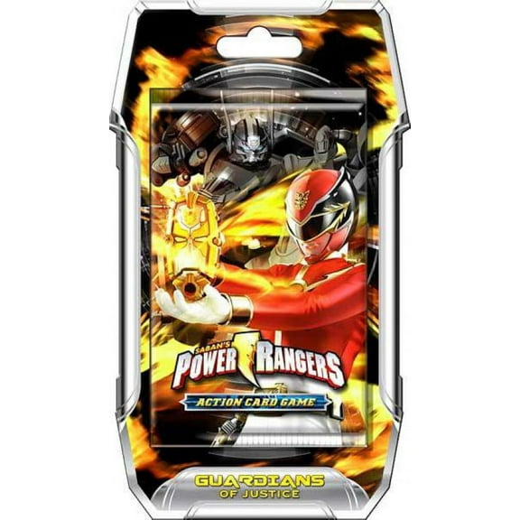 Power Rangers Action Card Game Guardians of Justice Booster Pack