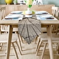 thumbnail image 2 of Table Runners Modern Vintage Wood Texture Crack Tablecloths Creative Table Runner Table Decoration Party Holiday Table Decor, 2 of 5