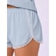 thumbnail image 5 of Conjuntos de pijama para mujeres INSPIRE CHIC, ropa de noche sin mangas, top de tirantes con ribete de encaje en V y pantalones cortos, trajes de lencería S azul, 5 of 6