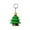 A, variant on OAVQHLG3B Mini Acrylic Christmas Ornaments Tiny Christmas Pendant Decoration Small Christmas Tree Hanging Ornaments, Miniatures Snowman Santa Claus Charms for Xmas Holiday Party Decor