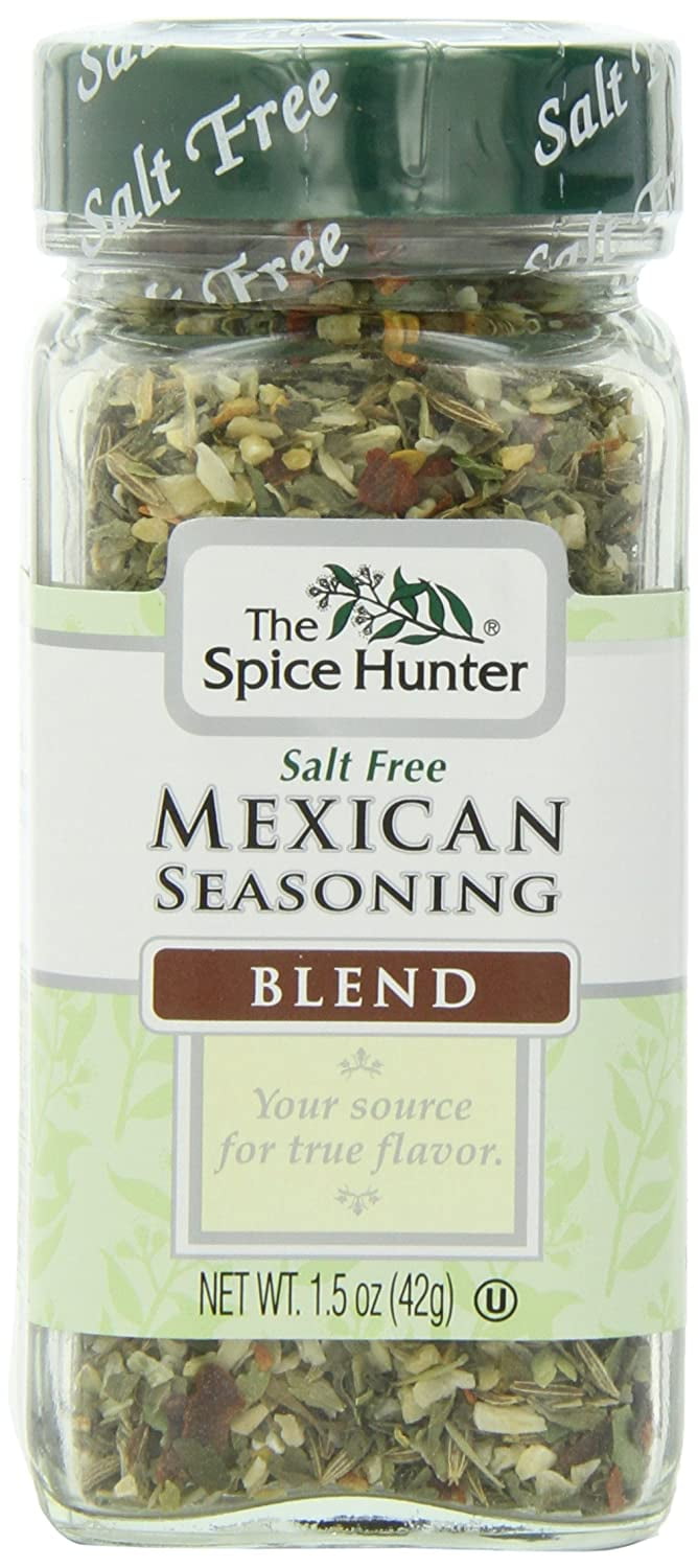The Spice Hunter Mexican Seasoning Blend, Salt Free, 1.5Ounce Jar