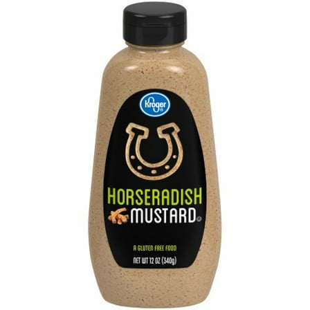KR Horseradish Mustard Bottle 12 oz