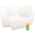 thumbnail image 4 of Tulip Shape Mold For Ice Cube Making DIY Handcrafts 3.73X2.95X1.49in Easy To Clean 1Pcs, 4 of 4
