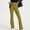 *Yellow, variant on ClodeEU Women's Flared Work Trousers,Stretchy High Waist Business Pant,Casual Trousers with Pockets Yellow,Womens Plus M
