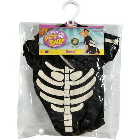 Rubie's Glow-In-The-Dark Skeleton Hoodie Pet Costume-Extra Large