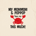 thumbnail image 4 of Inktastic Mommom and Poppop Love Me Grandson Boys or Girls Baby T-Shirt, 4 of 5