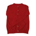 thumbnail image 3 of Sinyiin Stretchy Casual Cropped Sweater Cardigan For Women Lightweight Long Sleeve Knit, 3 of 7