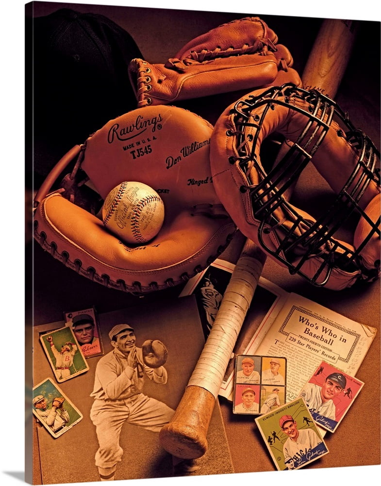 Great Big Canvas Baseball Canvas Wall Art Walmart Com Walmart Com
