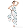 thumbnail image 1 of Jumpsuit estampado con cinto Roman Fashion /Juvenil, 33493 (Rosa, verde) rosa claro CH, 1 of 6