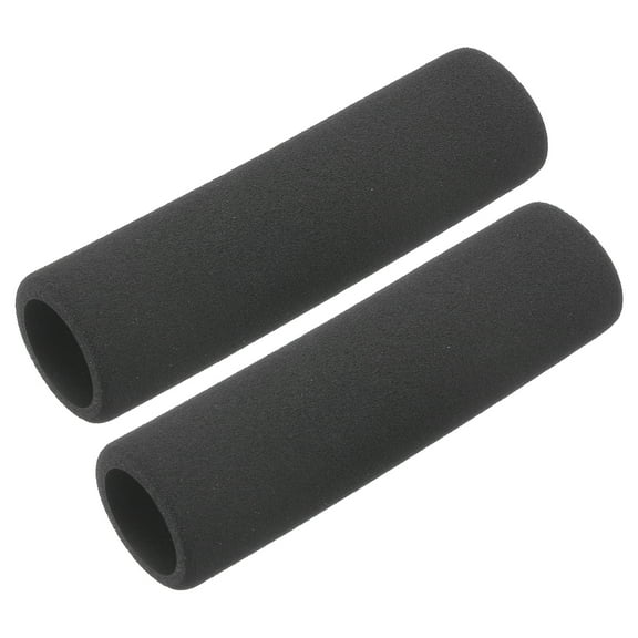 Pipe Insulation Tube Foam Tubing for Handle Grip Support 24mm ID 34mm OD 116mm Heat Preservation Black 2pcs