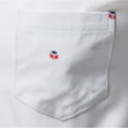 thumbnail image 5 of BOBOGOJP Hommes Été Bouton vers le Bas Chemises Manches Courtes Bouton vers le Bas Solide Robe Formelle Décontractée, Rouge S, 5 of 5