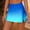 Blue, variant on Women's Swim Skort - High Waisted Printed Swim Skirt with Built-in Shorts, Modest Swim Bottoms for Beach Pool Vacation (S-XXL)
